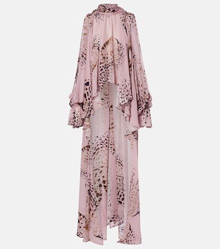 Blouse asymétrique à imprimé - Blumarine - Modalova