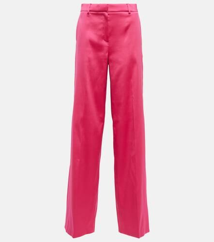 Pantalon ample en satin - Magda Butrym - Modalova