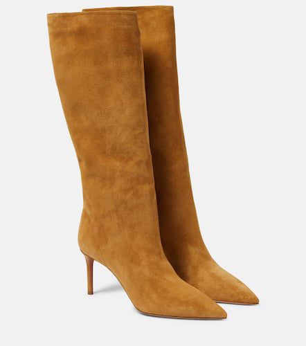 Aquazzura Bottes Matignon en daim - Aquazzura - Modalova