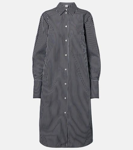 Toteme Robe chemise rayée en coton - Toteme - Modalova