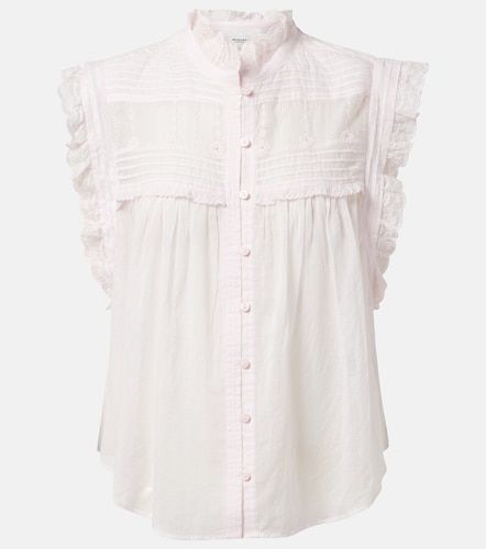 Blouse Dersia en coton à broderie - Marant Etoile - Modalova