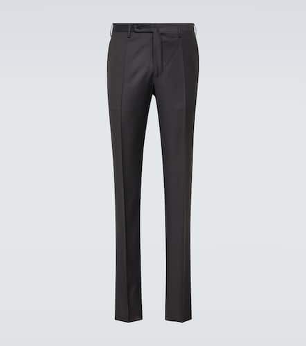 Pantalon fuselé en laine vierge - Incotex - Modalova