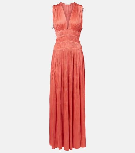 Robe longue Tasneem en satin - Ulla Johnson - Modalova