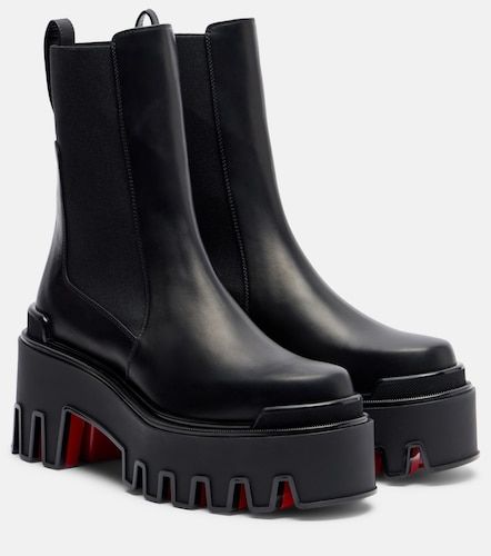 Bottines Chelsea Marchacroche en cuir - Christian Louboutin - Modalova