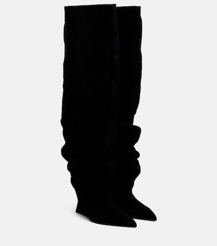 Balmain Cuissardes en daim - Balmain - Modalova