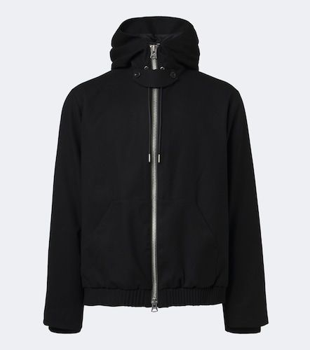 Sacai Veste à capuche en laine - Sacai - Modalova