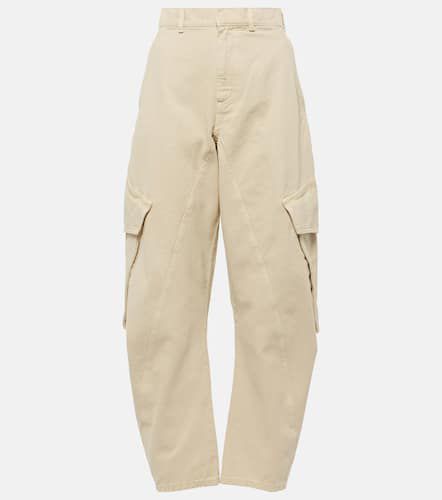 Pantalon barrel cargo en coton - JW Anderson - Modalova