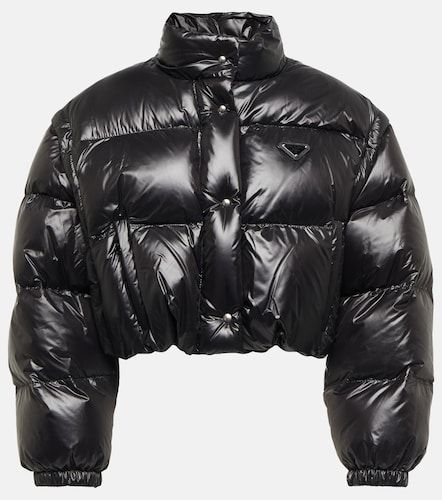 Veste doudoune raccourcie en Re-Nylon - Prada - Modalova