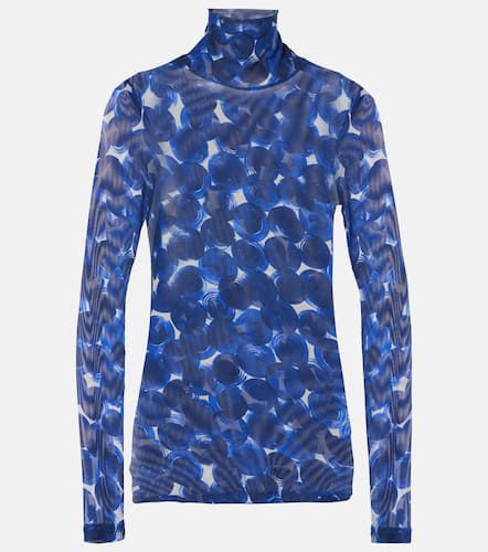 Top Hoyser imprimé en résille - Dries Van Noten - Modalova