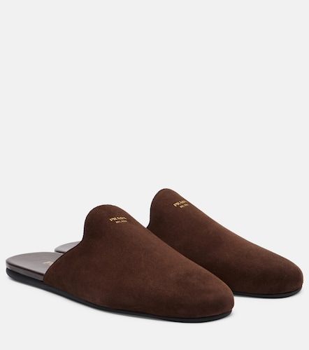 Prada Mules en daim - Prada - Modalova