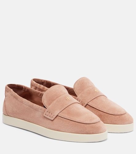 Tory Burch Mocassins penny en daim - Tory Burch - Modalova