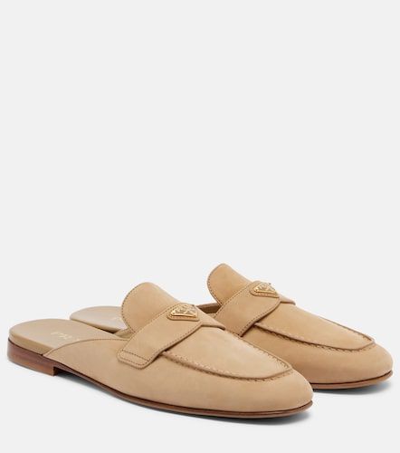 Prada Mules en daim - Prada - Modalova