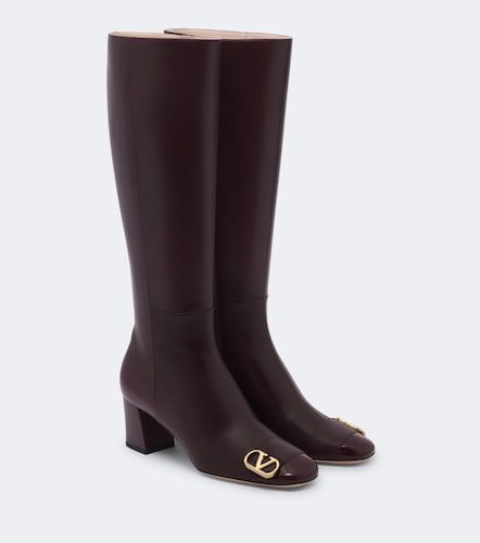 Bottes Veeside VLogo en cuir - Valentino Garavani - Modalova