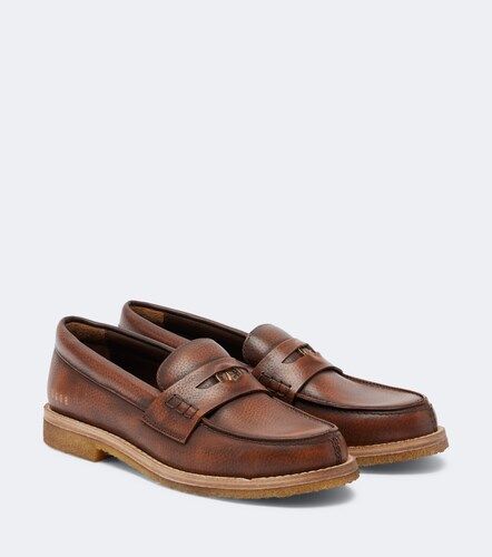 Mocassins Jerry en cuir - Golden Goose - Modalova