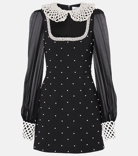 Robe Alivia en crêpe à ornements - Rebecca Vallance - Modalova
