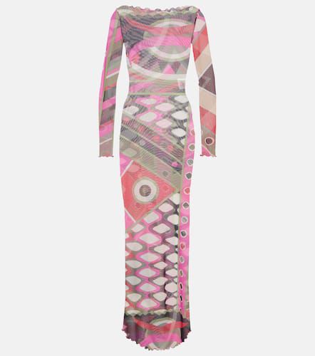 Pucci Robe longue Vivara imprimée - Pucci - Modalova