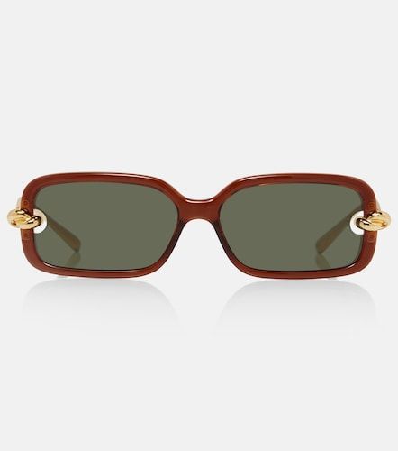 Lunettes de soleil rectangulaires Knot - Bottega Veneta - Modalova