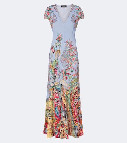 Etro Robe longue à imprimé - Etro - Modalova