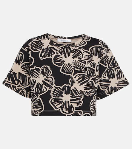 Top raccourci Apotema à fleurs - Max Mara - Modalova