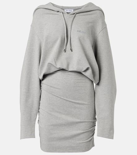 Robe sweat-shirt en coton mélangé - The Attico - Modalova