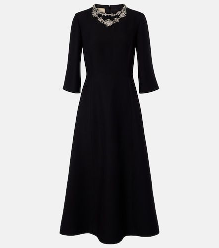 Robe Crêpe Couture à ornements - Valentino - Modalova