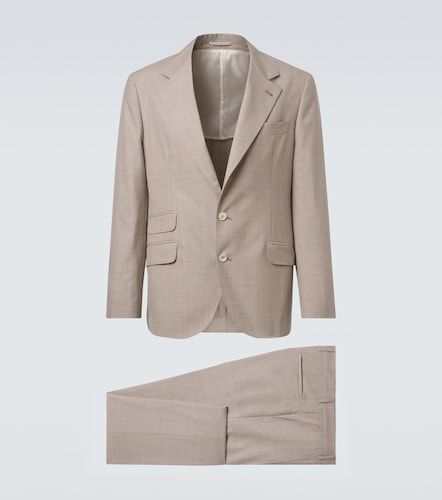 Costume en laine vierge - Brunello Cucinelli - Modalova
