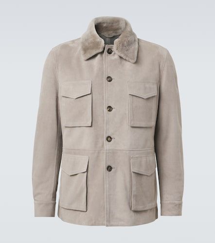 Eleventy Veste en daim - Eleventy - Modalova