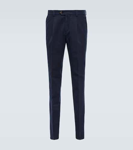 Pantalon slim en coton - Brunello Cucinelli - Modalova