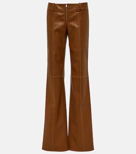 Pantalon droit Cida en cuir synthétique - Aya Muse - Modalova