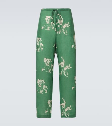 Pantalon de pyjama Football en lin - Bode - Modalova