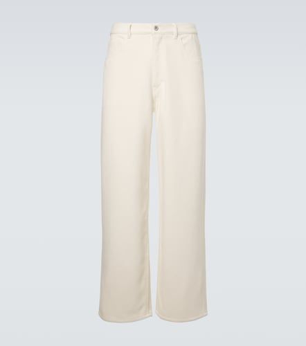 Pantalon ample en denim de soie - Auralee - Modalova