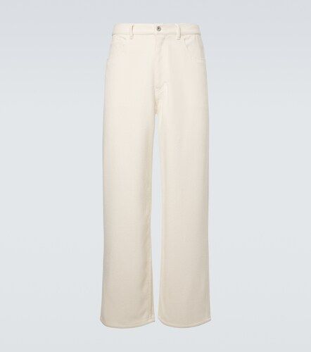 Pantalon ample en denim de soie - Auralee - Modalova