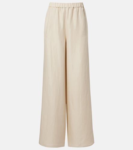 Pantalon ample Oro en lin et soie - Max Mara - Modalova