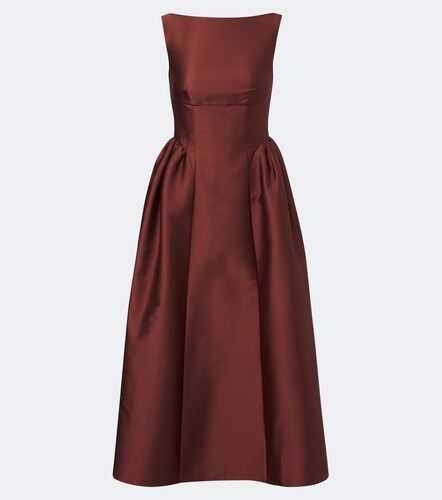 Roland Mouret Robe midi en taffetas - Roland Mouret - Modalova