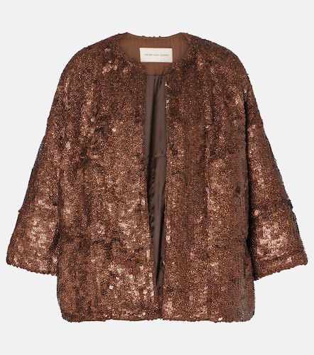 Dries Van Noten Veste à sequins - Dries Van Noten - Modalova