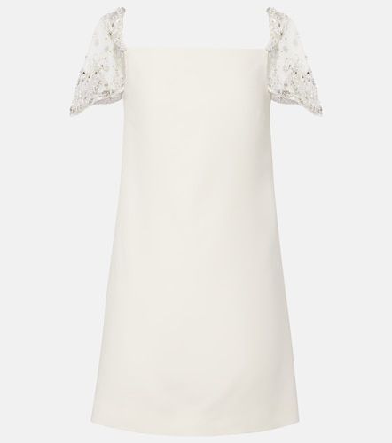 Robe en Crêpe Couture à ornements - Valentino - Modalova