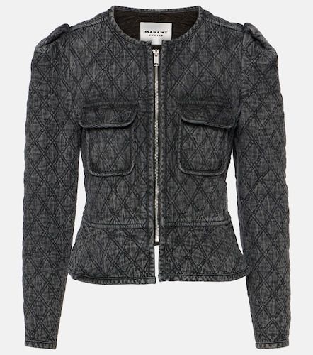 Veste Deliona en denim matelassée - Marant Etoile - Modalova