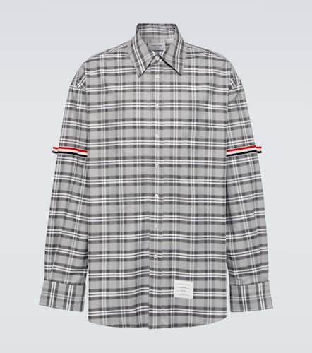 Chemise en coton à carreaux - Thom Browne - Modalova