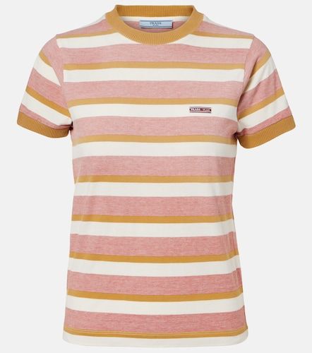 Prada T-shirt rayé en coton - Prada - Modalova