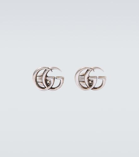 Boutons de manchette GG en argent sterling - Gucci - Modalova