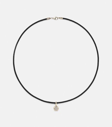Choker Crosby en or 10 ct et diamants - Stone and Strand - Modalova