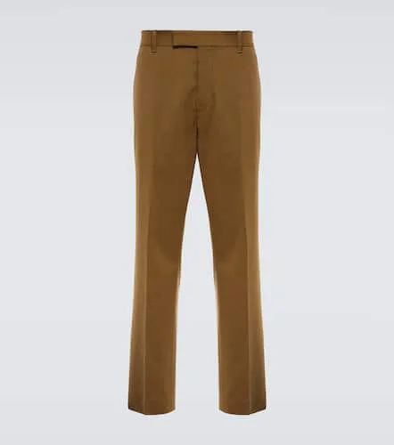 Pantalon Elijah en coton et soie - The Row - Modalova