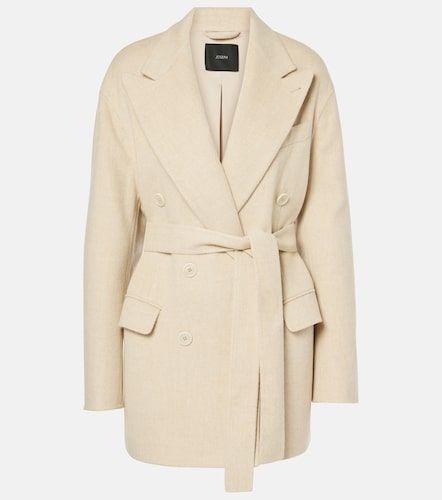 Blazer ceinturé en laine et soie - Joseph - Modalova