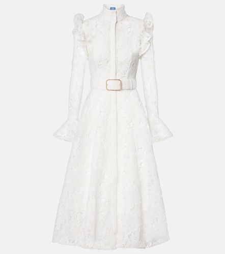 Robe midi Aliyah en dentelle - Leo Lin - Modalova