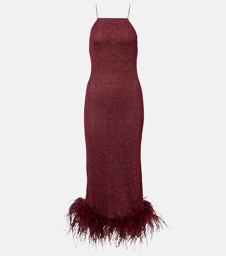 Oséree Robe midi Lumière à plumes - Oseree - Modalova