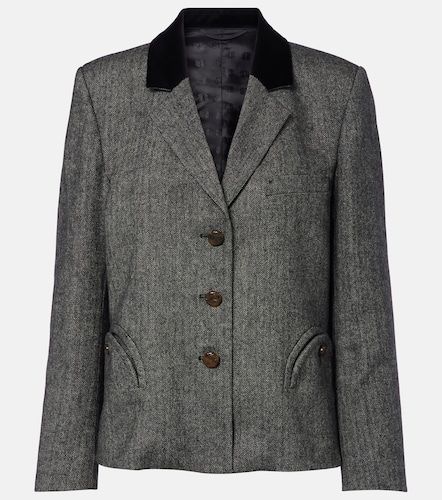 Blazé Milano Blazer Shelley en laine mélangée à motif chevrons - Blaze Milano - Modalova