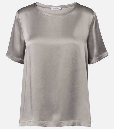 S Max Mara T-shirt en satin - 'S Max Mara - Modalova