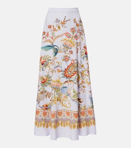 Etro Jupe longue imprimée en soie - Etro - Modalova