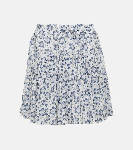 Mini-jupe en coton à fleurs - Polo Ralph Lauren - Modalova