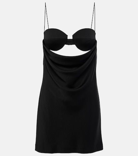 Robe en crêpe satin à découpes - Alex Perry - Modalova